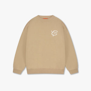 CROYEZ MINI ESSENCE KNIT SWEATER | SAND