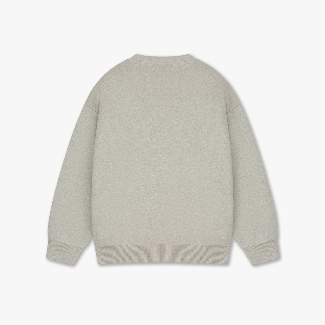 CROYEZ MINI ESSENCE KNIT SWEATER | GREY