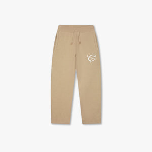 CROYEZ MINI ESSENCE KNIT STRAIGHT PANTS | SAND