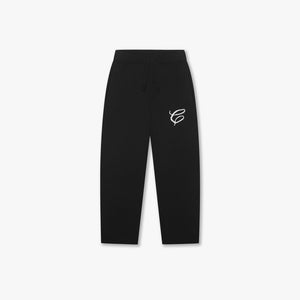 CROYEZ MINI ESSENCE KNIT STRAIGHT PANTS | BLACK