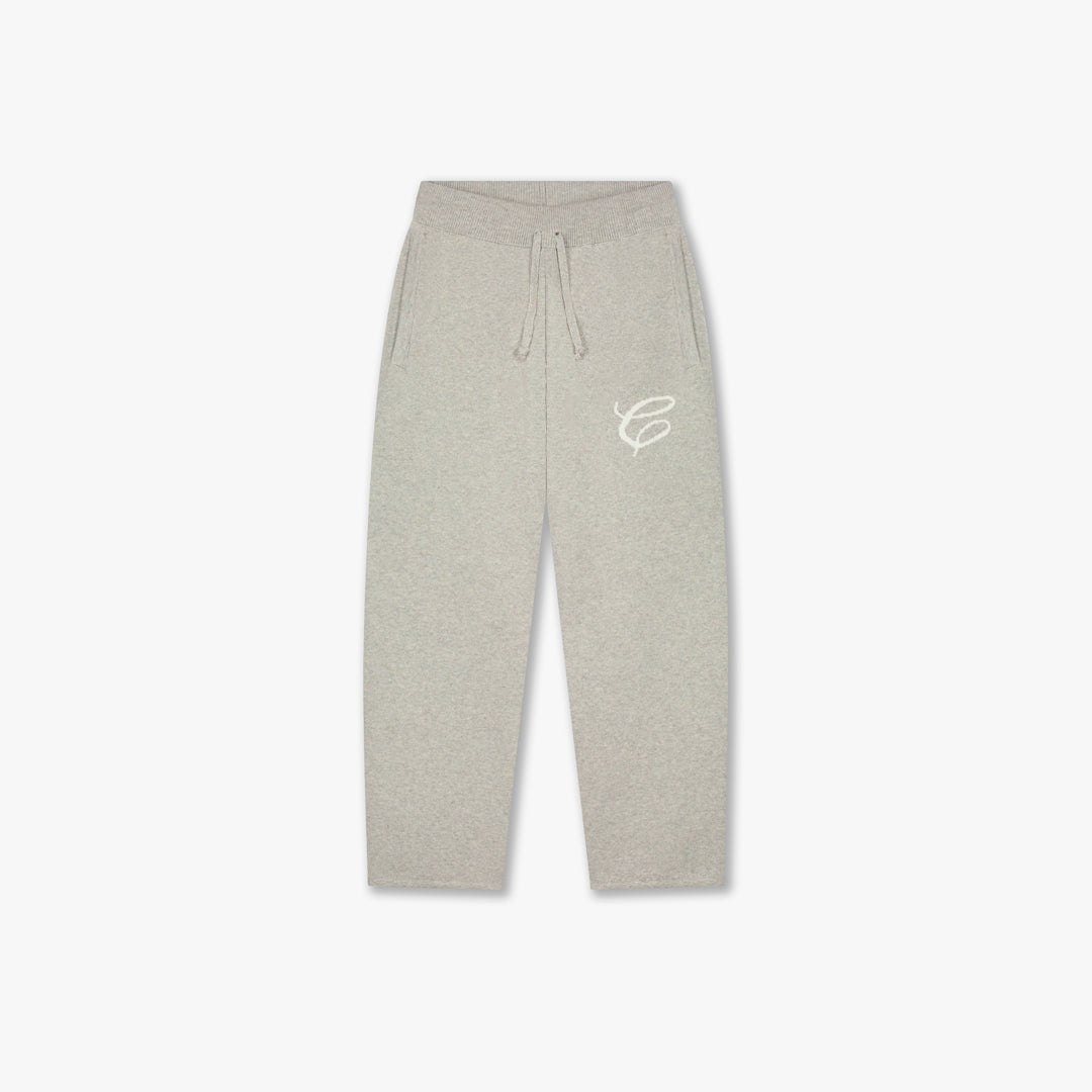  CROYEZ MINI ESSENCE KNIT STRAIGHT PANTS | GREY