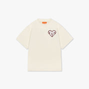 Croyez Mini Puffed Heart T-Shirt | Off-White