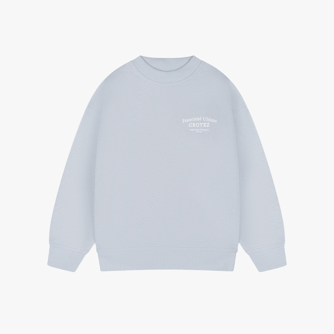 CROYEZ MINI FRATERNITÉ SWEATER - LIGHT BLUE