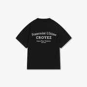 CROYEZ MINI FRATERNITÉ T-SHIRT | BLACK