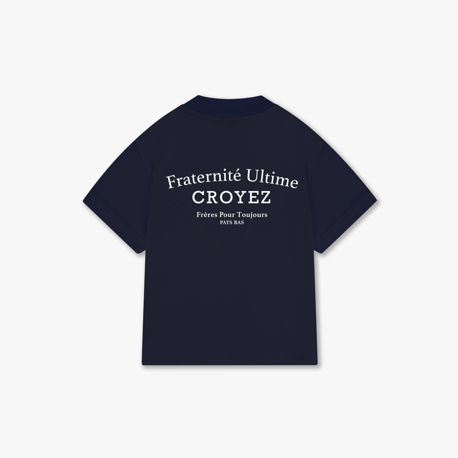 CROYEZ MINI FRATERNITÉ T-SHIRT | NAVY
