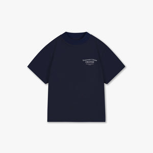 CROYEZ MINI FRATERNITÉ T-SHIRT | NAVY