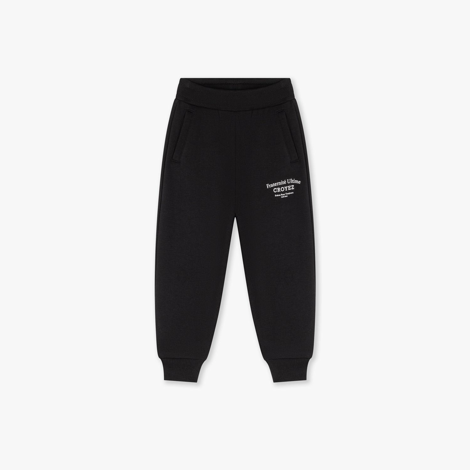 CM1-SS25-07-Croyez_Mini_Fraternite_Sweatpants-Black_Front_ea13a6cd-76a2-4d7e-9153-91bcbdab6ad7.jpg