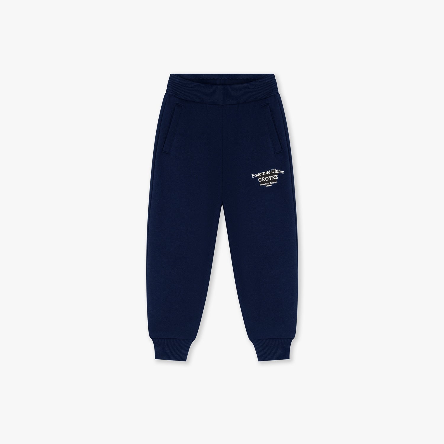 Croyez Mini Fraternité Sweatpants | Navy