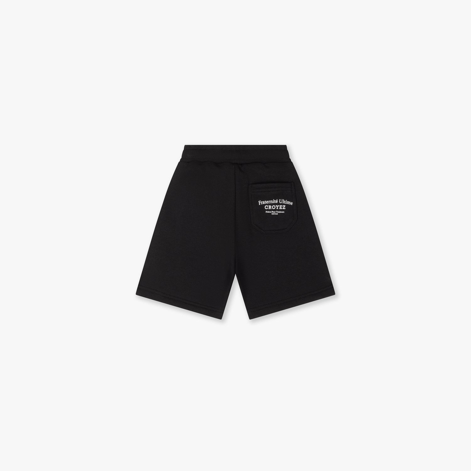 CROYEZ MINI FRATERNITÉ SHORTS | BLACK