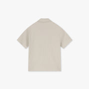 Croyez Mini Ribbed Shirt | Beige