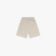 Croyez Mini Ribbed Shorts | Beige