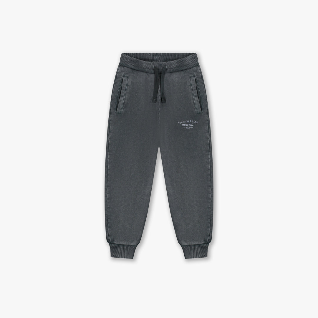  Croyez Mini Fraternité Sweatpants | Acid Wash/White