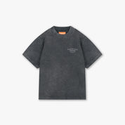 Croyez Mini Fraternité T-Shirt | Acid Wash/White