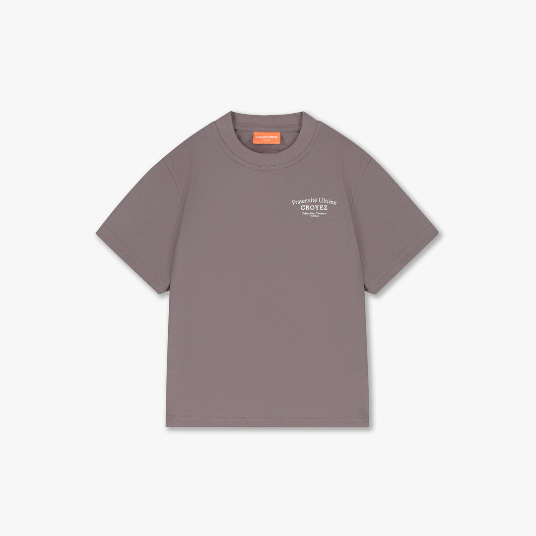  Croyez Mini Fraternité T-Shirt | Brown