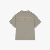 Croyez Mini Fraternité T-Shirt | Stone/Peach