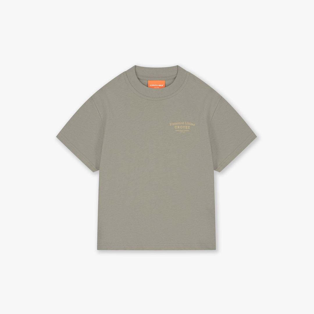  Croyez Mini Fraternité T-Shirt | Stone/Peach