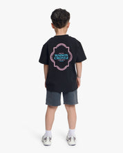 Croyez Mini Moroccan T-Shirt | Black/Pink