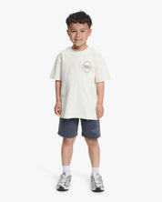 Croyez Mini Moroccan T-Shirt | Off-White/Brown