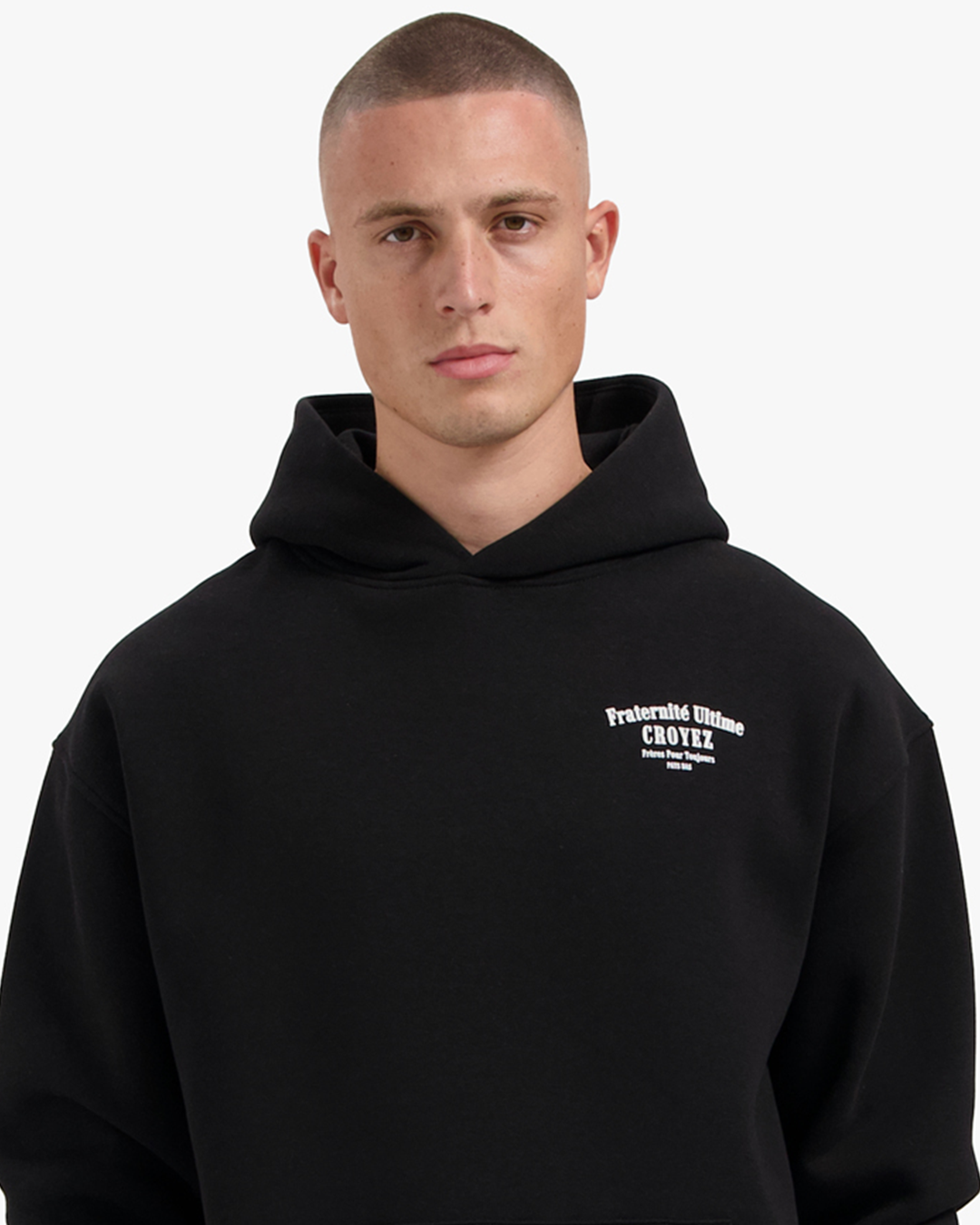 CROYEZ FRATERNITÉ HOODIE | BLACK