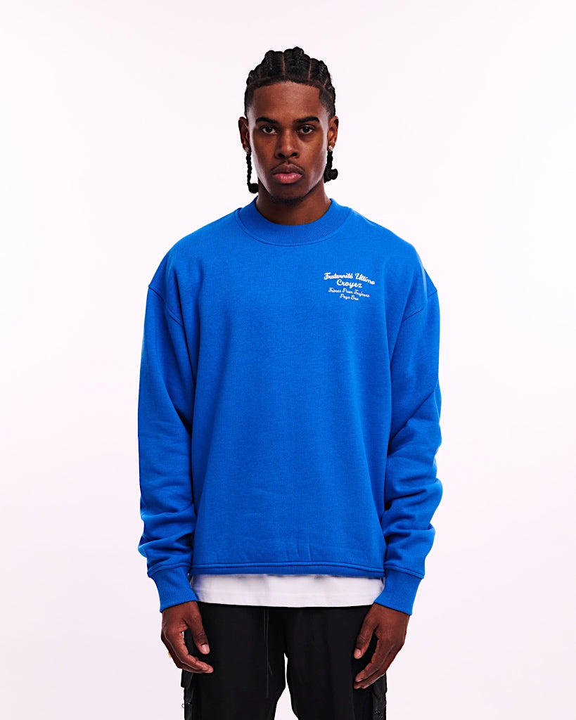 CROYEZ FRATERNITE SWEATER COBALT BLUE