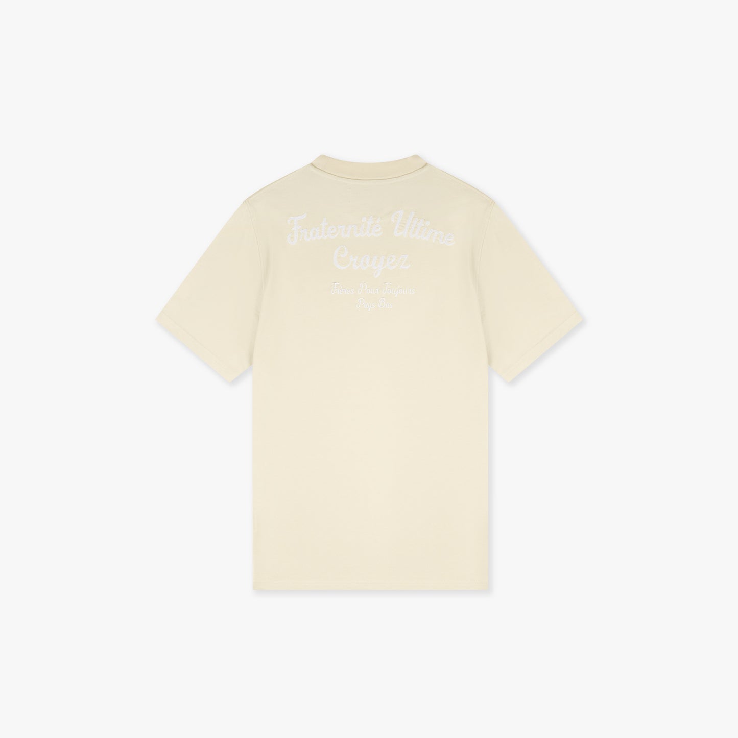 CROYEZ FRATERNITÉ T-SHIRT - BEIGE