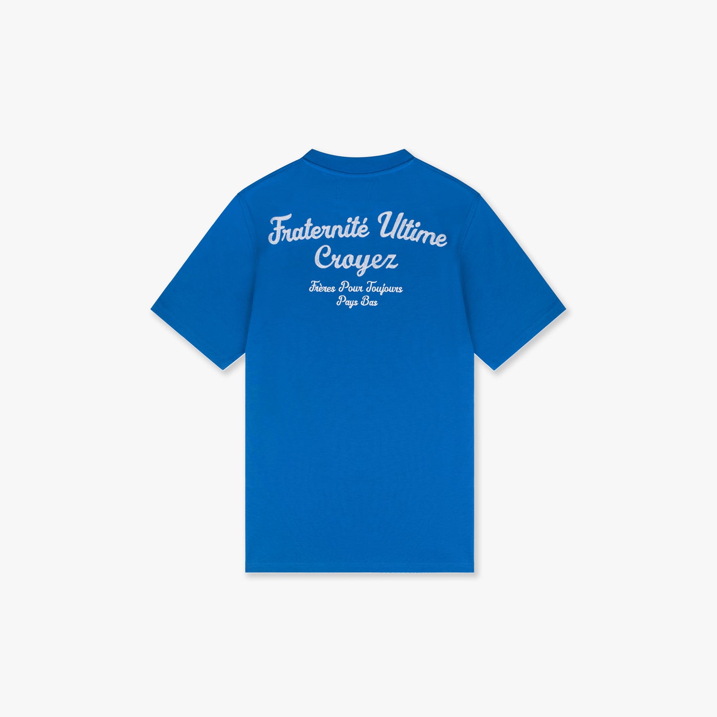 CROYEZ FRATERNITÉ T-SHIRT - COBALT BLUE