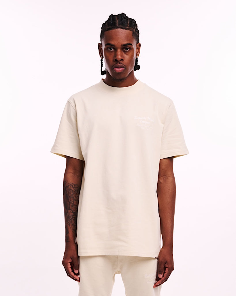 CROYEZ FRATERNITÉ T-SHIRT - BEIGE