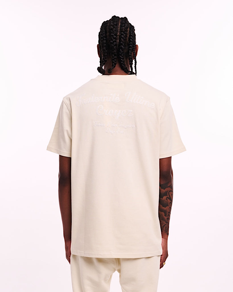 CROYEZ FRATERNITÉ T-SHIRT - BEIGE