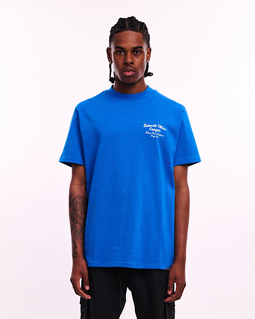 CROYEZ FRATERNITÉ T-SHIRT - COBALT BLUE