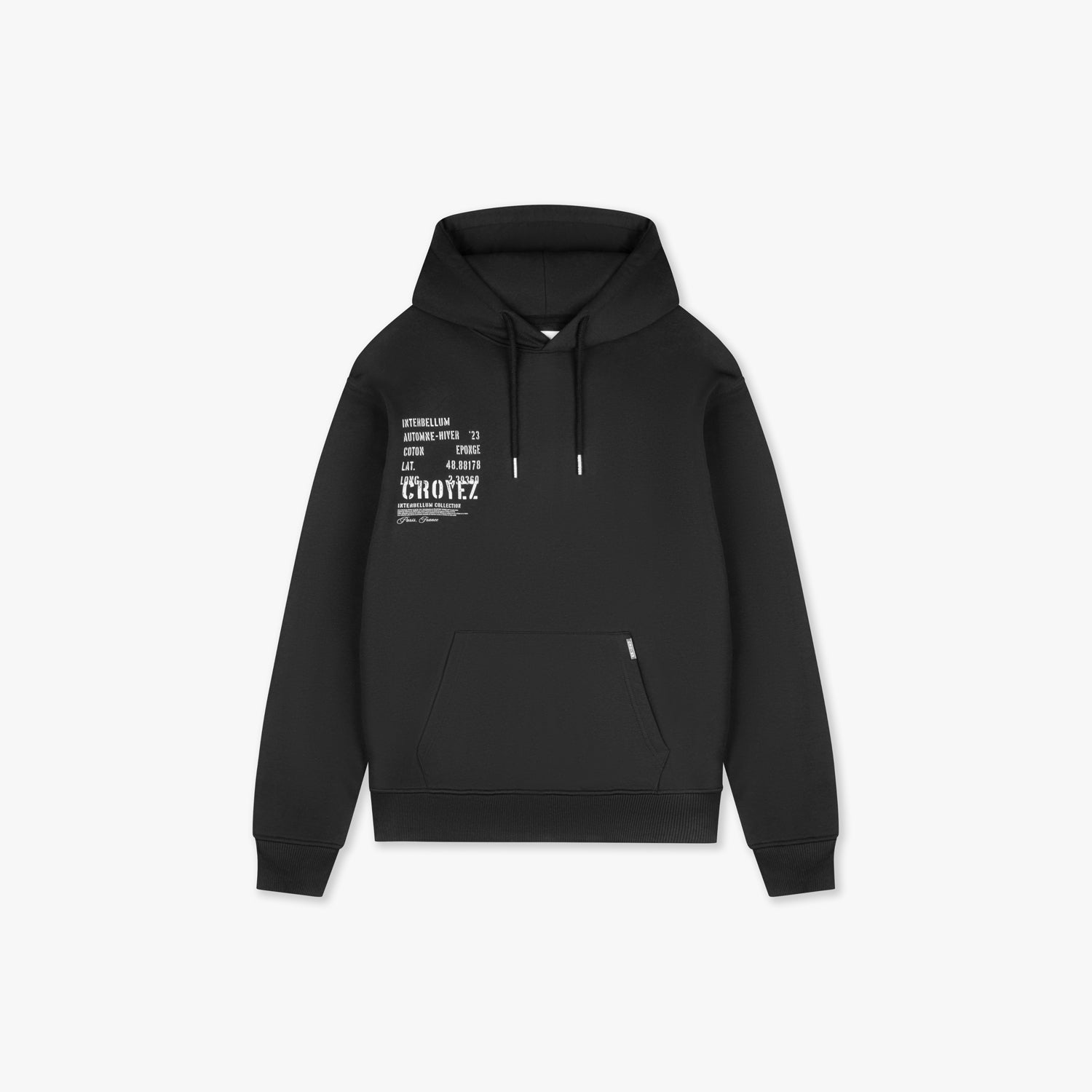 CROYEZ INTERBELLUM HOODIE - BLACK/PURPLE – Croyez