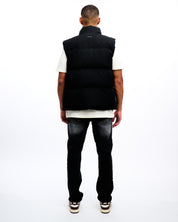 CROYEZ ALLOVER BODYWARMER | BLACK