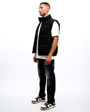 CROYEZ ALLOVER BODYWARMER | BLACK