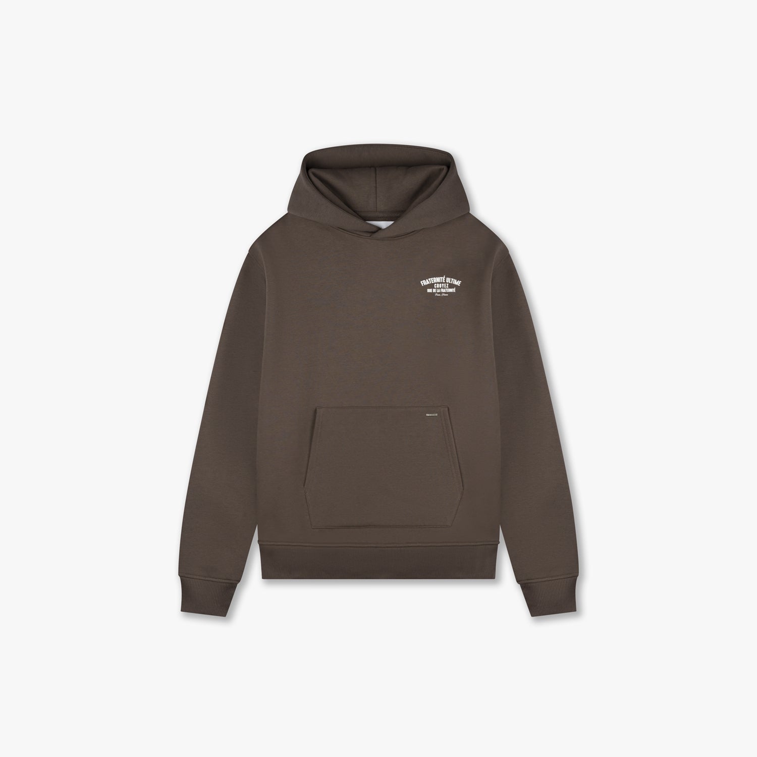 CR1-AW24-01-Croyez_Fraternite_Ultime_Hoodie-Brown_Front.jpg