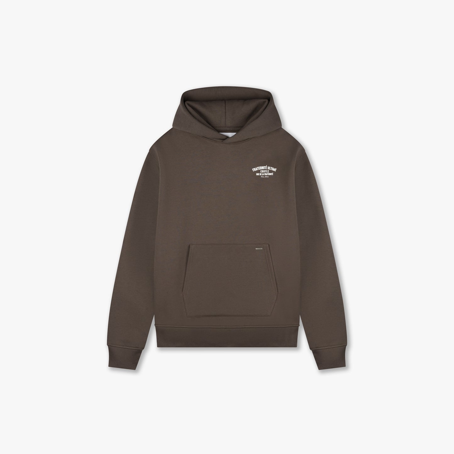 CROYEZ FRATERNITÉ ULTIME HOODIE - BROWN