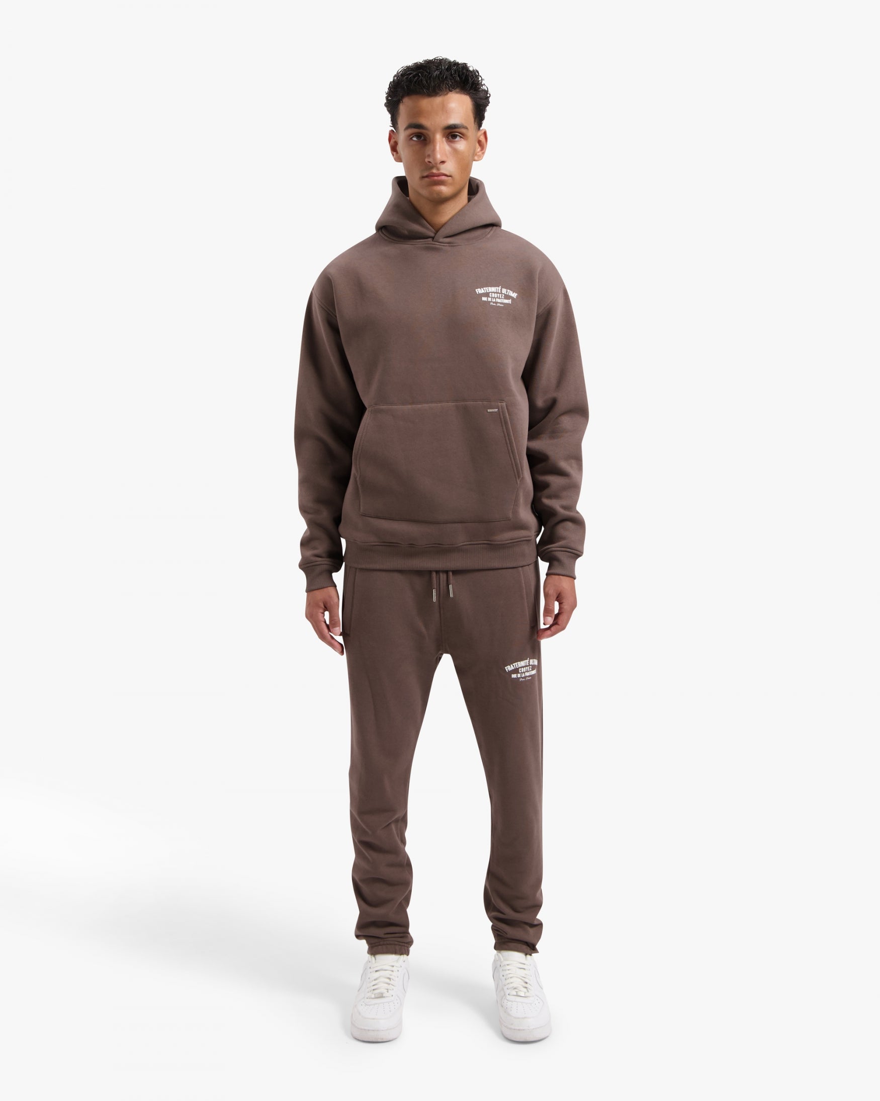 CROYEZ FRATERNITÉ ULTIME HOODIE | BROWN