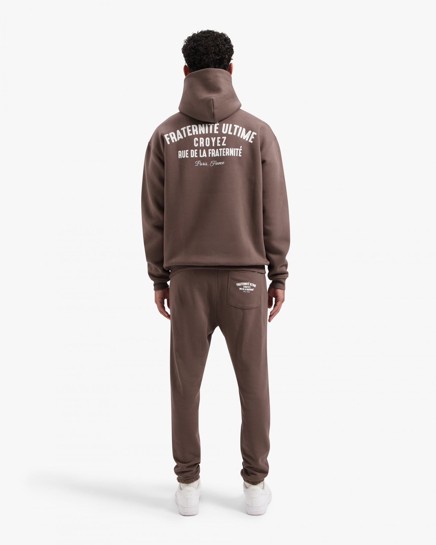 CROYEZ FRATERNITÉ ULTIME HOODIE - BROWN