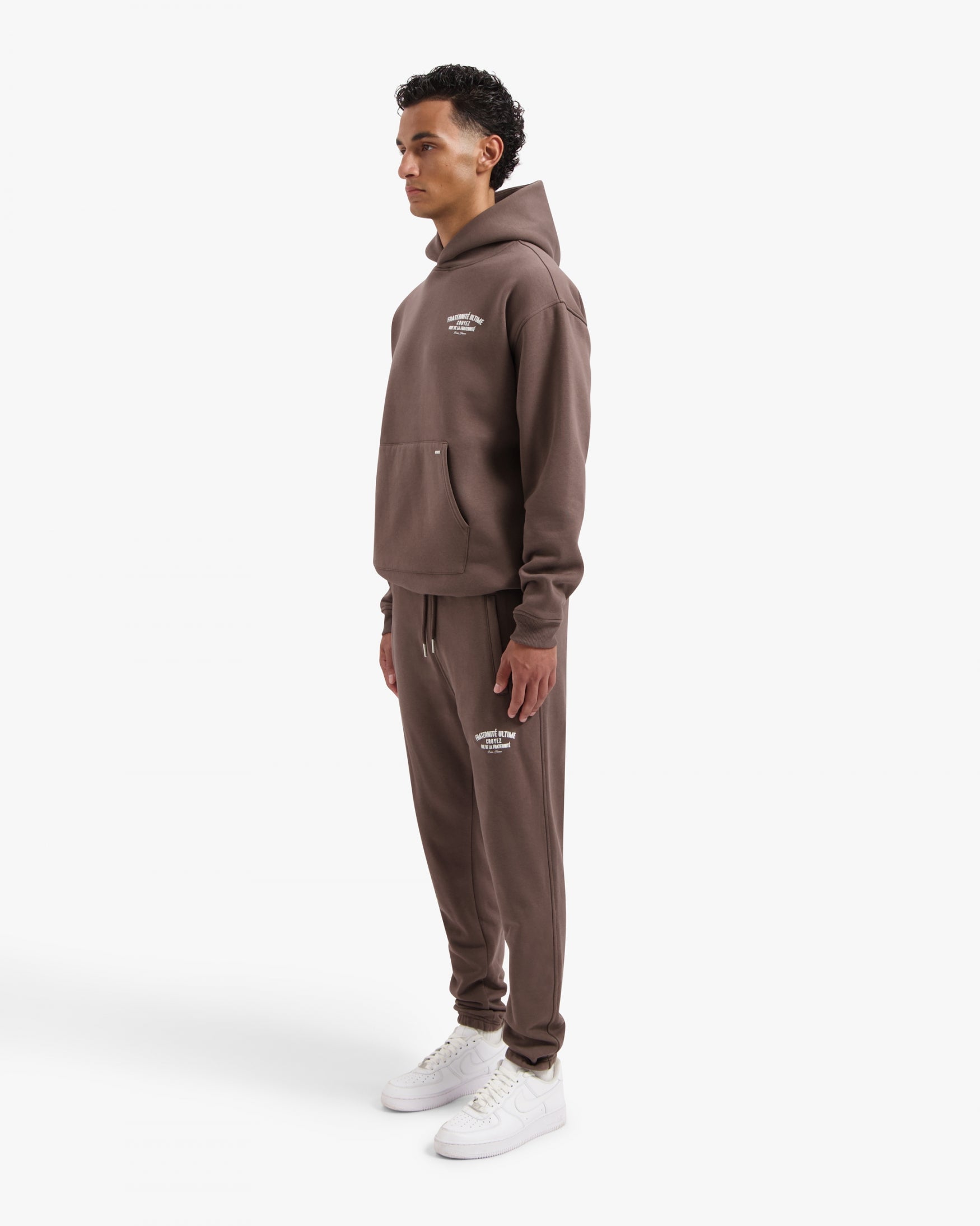 CROYEZ FRATERNITÉ ULTIME HOODIE | BROWN
