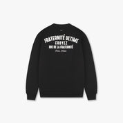 CROYEZ FRATERNITÉ ULTIME SWEATER | BLACK