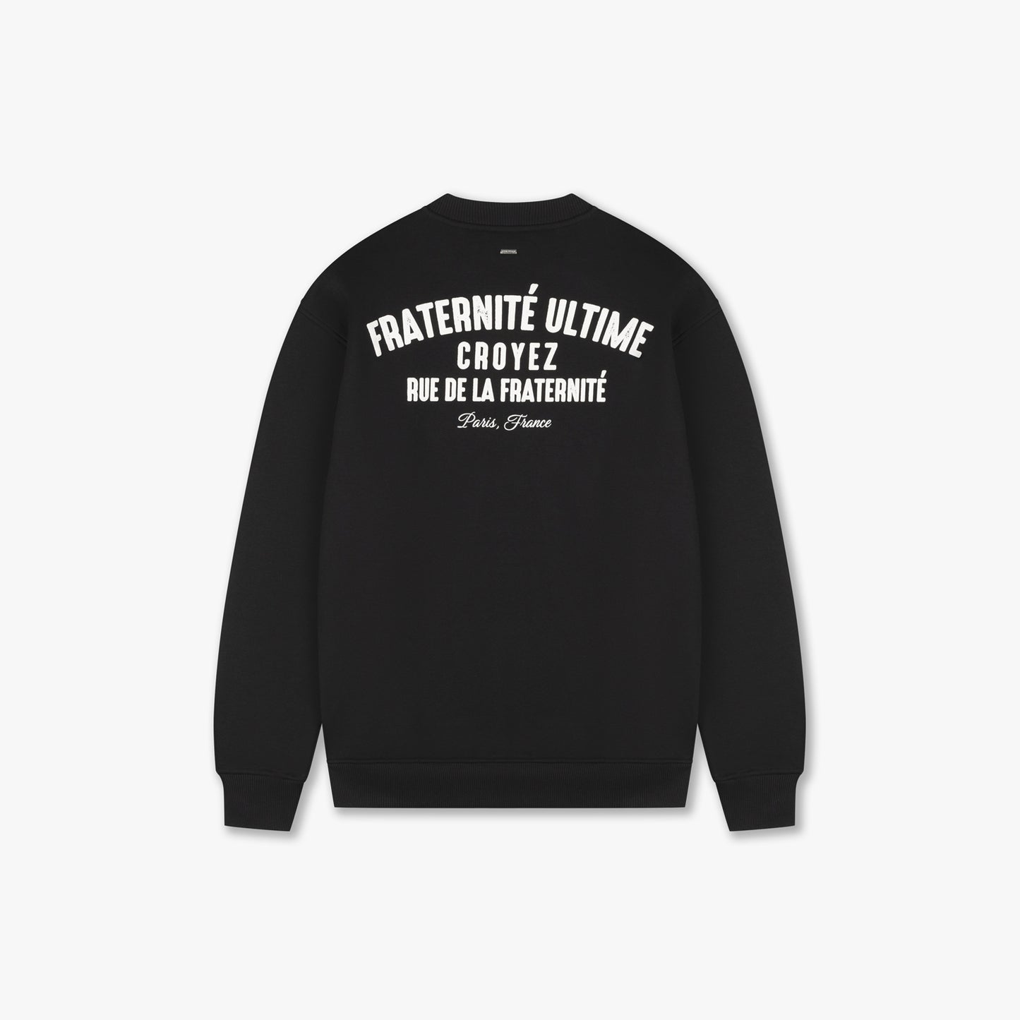 CROYEZ FRATERNITÉ ULTIME SWEATER - BLACK