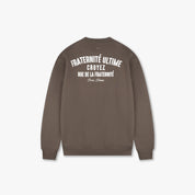 CROYEZ FRATERNITÉ ULTIME SWEATER | BROWN