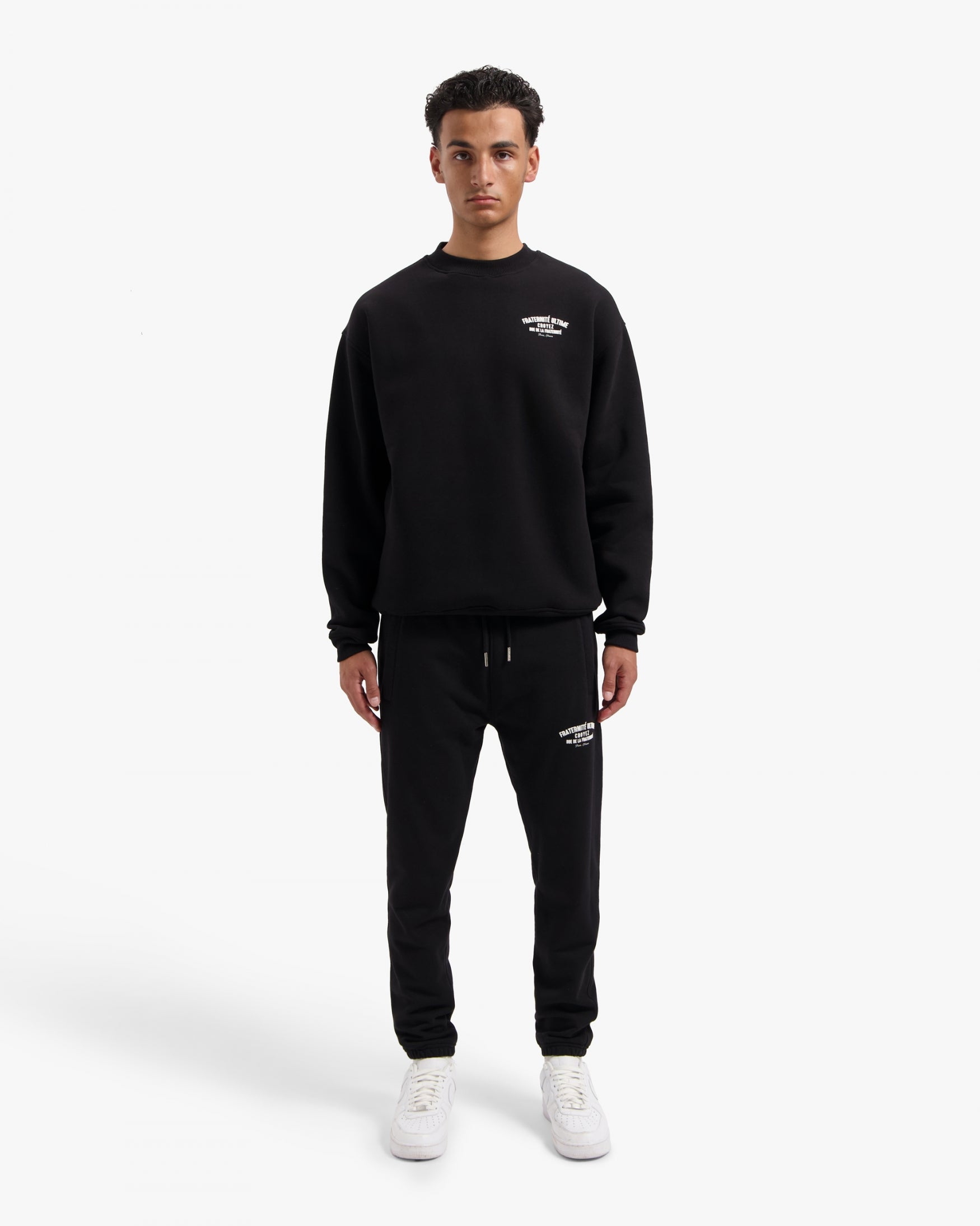 CROYEZ FRATERNITÉ ULTIME SWEATER | BLACK