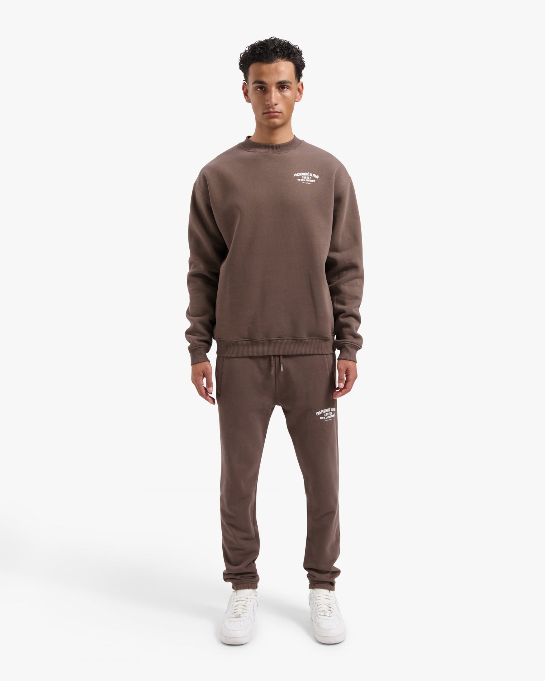 CROYEZ FRATERNITÉ ULTIME SWEATER | BROWN