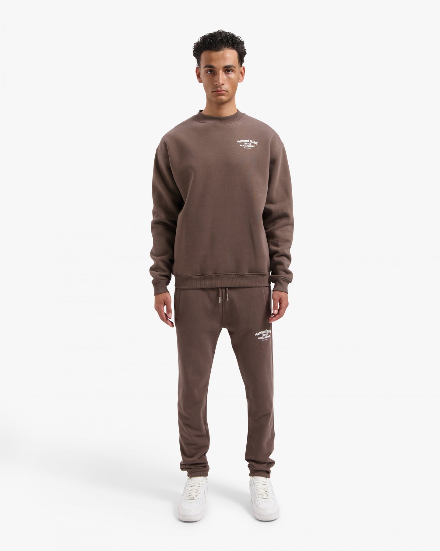 CROYEZ FRATERNITÉ ULTIME SWEATER - BROWN