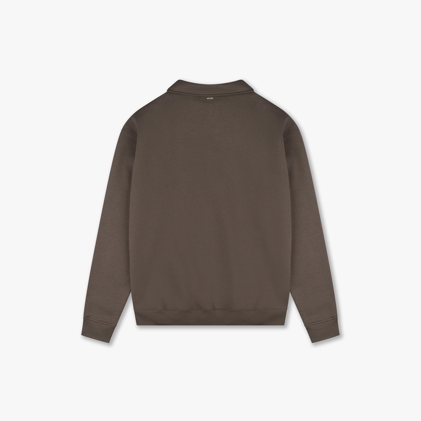 CROYEZ FRATERNITÉ ULTIME HALF ZIP SWEATER - BROWN