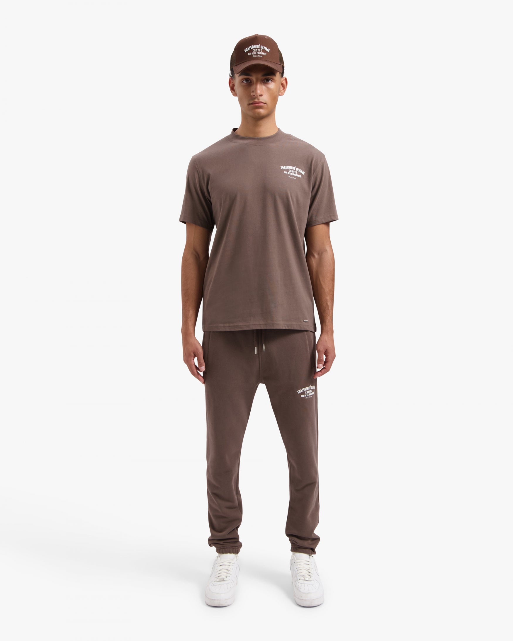 CROYEZ FRATERNITÉ ULTIME SWEATPANTS | BROWN