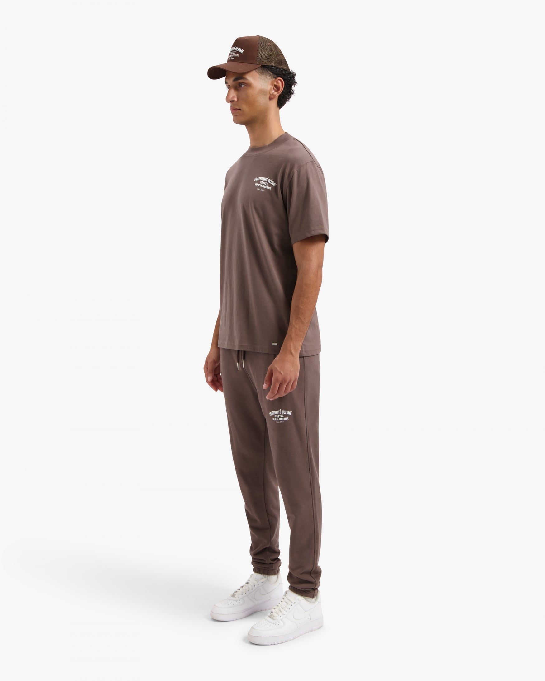 CROYEZ FRATERNITÉ ULTIME SWEATPANTS | BROWN