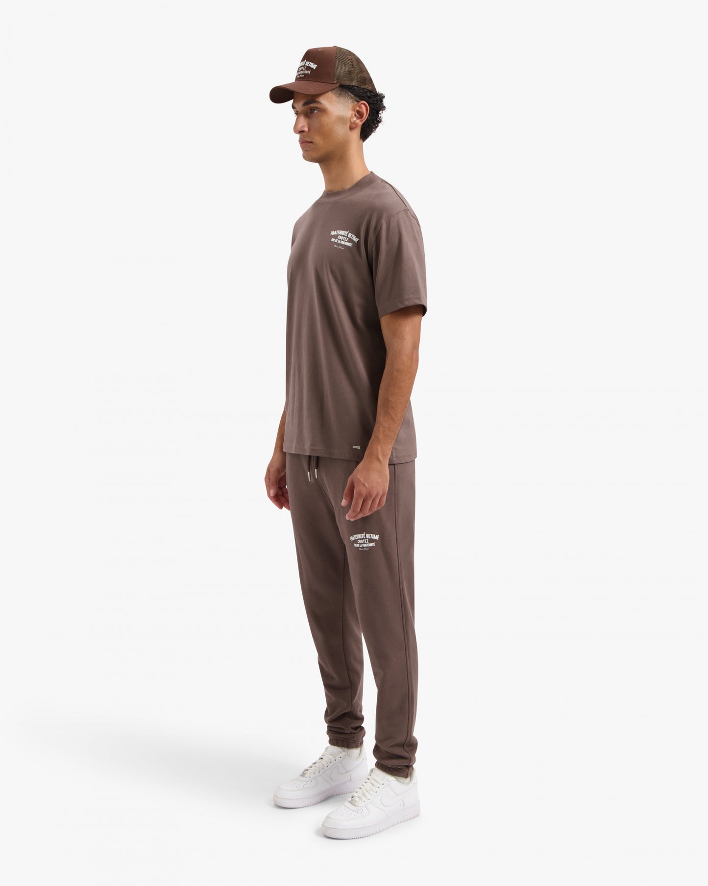 CROYEZ FRATERNITÉ ULTIME SWEATPANTS - BROWN