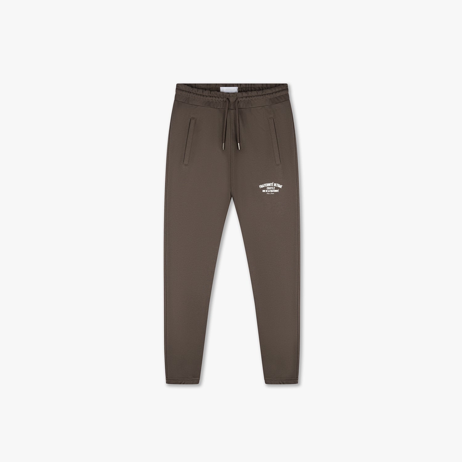 CROYEZ FRATERNITÉ ULTIME SWEATPANTS - BROWN