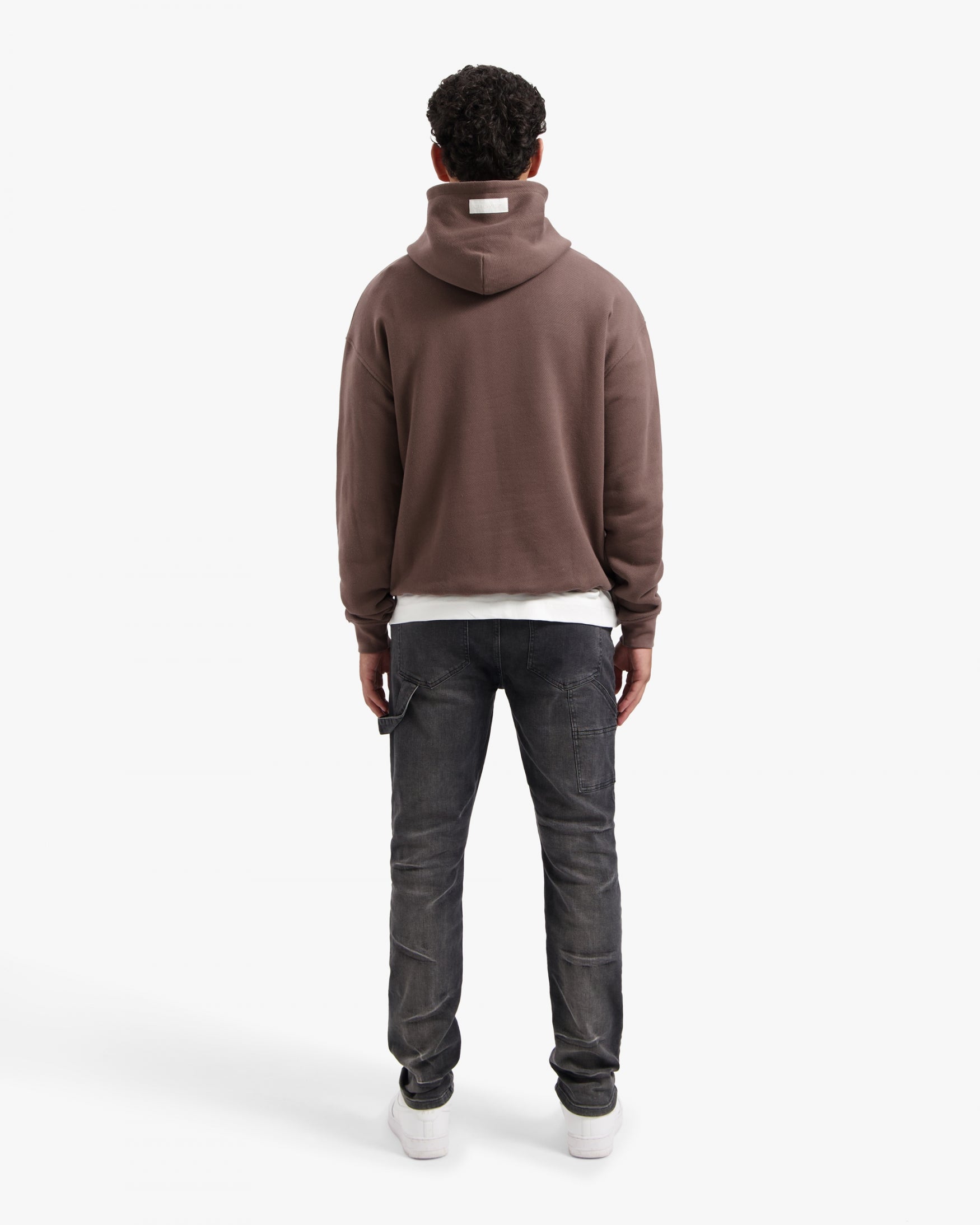 CROYEZ HEAVYWEIGHT FRATERNITÉ HOODIE | BROWN