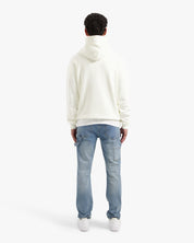 CROYEZ HEAVYWEIGHT FRATERNITÉ HOODIE | CREAM/NAVY